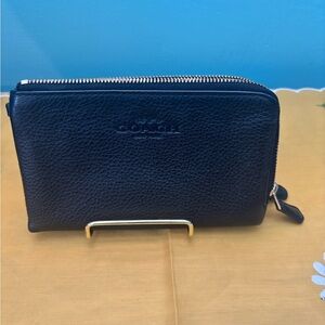 Coach Double zip Wallet